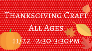 Thanksgiving Craft