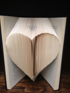 Book Page Folding Class @ Durham Public Library